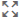 A grey icon in the shape of four outward-facing arrows